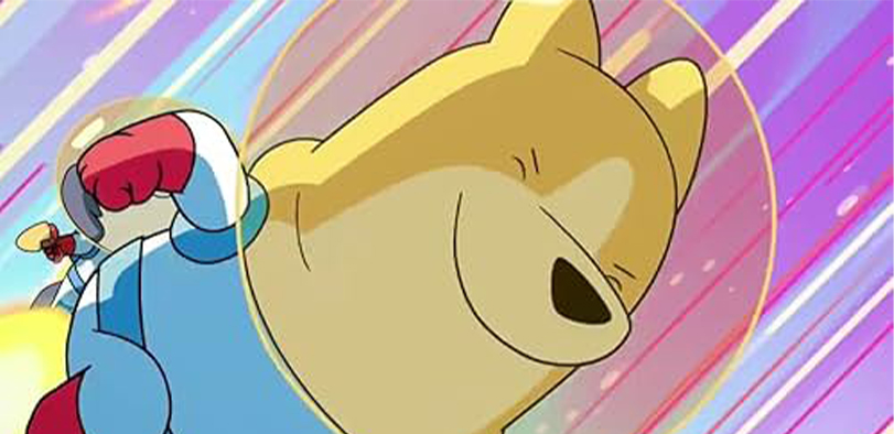 Artwork from Dogs in Space.